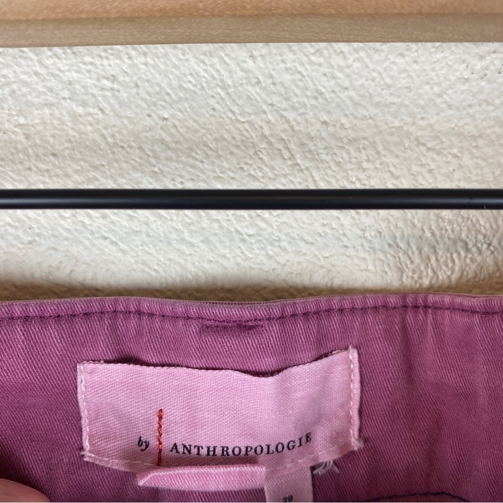 Anthropologie High Rise Bridgette Seamed Slim Pants Size 29 - Picture 10 of 10